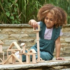 TickiT Rainbow Architect Set | Houten Vormen Set Groot Naturel | 28 Stuks -Goedkope Blokken Winkel 550x366 66