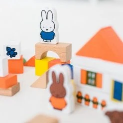 Bambolino Toys - Nijntje Speelgoed - Blokkenton Met 50 Houten Blokjes -Goedkope Blokken Winkel 550x366 9