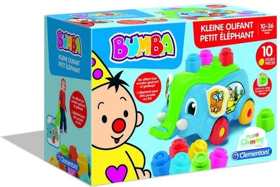 Clementoni - Bumba Elephant - Zachte Blokken 9 Clementoni - Bumba Elephant - Zachte Blokken - Afbeelding 7