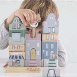 Little Dutch Stapelgeveltjes - Blue -Goedkope Blokken Winkel 550x367 38