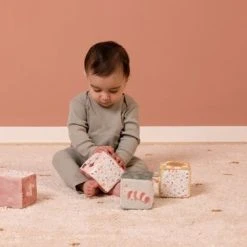 Little Dutch Zachte Blokkenset Flowers & Butterflies -Goedkope Blokken Winkel 550x367 5