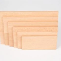 TickiT Natural Architect Rectangular Panels - 6 Stuks