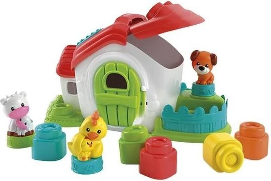 Clementoni Clemmy - Sensorische Boerderij Speelset, Blokken, 6-36 Maanden - 17662 13 Clementoni Clemmy - Sensorische Boerderij Speelset, Blokken, 6-36 Maanden - 17662 - Afbeelding 11