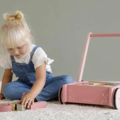 Little Dutch - Loophulpje Met Houten Blokken - Wild Flowers -Goedkope Blokken Winkel 550x368