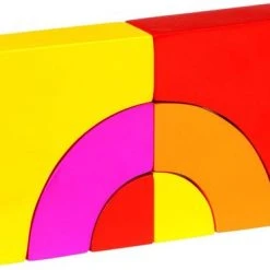 Goki BOUWBLOKKEN En PUZZEL 10x10x10cm, 24-delig, Hout, In Katoene -Goedkope Blokken Winkel 550x369 14