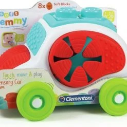 Clementoni Clemmy - Vormendoos Auto Sensory Car, Blokken, 6-36 Maanden - 17315 -Goedkope Blokken Winkel 550x372 2