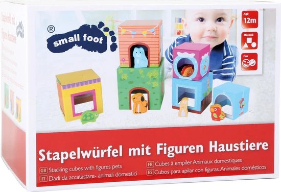 Legler Stapel Kubussen Met Huisdieren - Multi Kleuren - Houten Speelgoed Vanaf 1 Jaar 9 Legler Stapel Kubussen Met Huisdieren - Multi Kleuren - Houten Speelgoed Vanaf 1 Jaar - Afbeelding 7