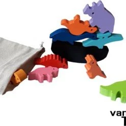 Van Theo Stapeldiertjes Totaal Set – Houten Blokken – Balansspel – Duurzaam Speelgoed – Stapelblokken - Dieren -Goedkope Blokken Winkel 550x378 6
