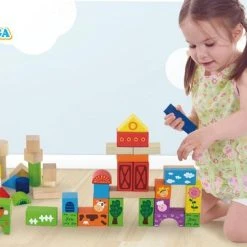 Vigatoys Viga Toys - Blokkenton Boerderij 50st. 14 Vigatoys Viga Toys - Blokkenton Boerderij 50st. -Goedkope Blokken Winkel 550x379 1