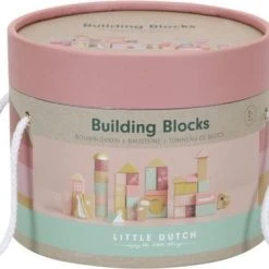 Little Dutch - Bouwblokken Pink -Goedkope Blokken Winkel 550x379