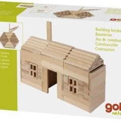 Goki BLOKKENDOOS, In Blank Hout, 200 Pi Ces, Blok 10,5x2x1cm, Made In Europe, 3+ -Goedkope Blokken Winkel 550x381 8