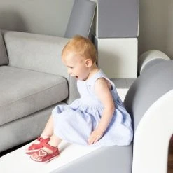 Viking Choice Schuimblokken Speelgoed - Met Foam Blokken Glijbaan - En Brug - Grijs, Wit -Goedkope Blokken Winkel 550x383 7