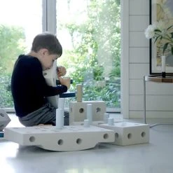 Modu Dreamer Kit - Zachte Blokken- 33 Onderdelen- Speelgoed 1 -2-3 Jaar -Mega Blocks Grijs -Blauw -Goedkope Blokken Winkel 550x386