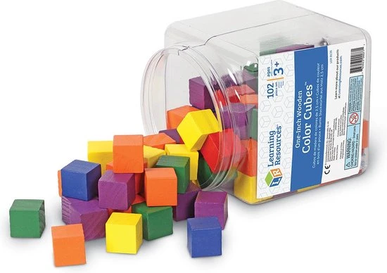 Learning Resources Gekleurde Kubussen 6 Learning Resources Gekleurde Kubussen - Afbeelding 4