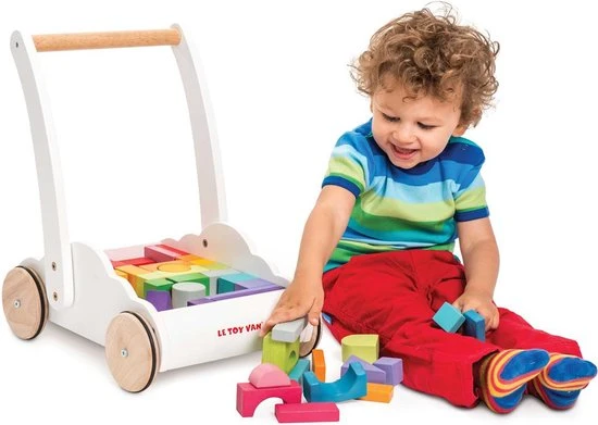 Letoyvan Le Toy Van - Regenboog Wolk Stapper - Houten Loopauto 11 Letoyvan Le Toy Van - Regenboog Wolk Stapper - Houten Loopauto - Afbeelding 9