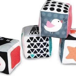 Clementoni Blokken Pluche 4 Stuks 8Cm