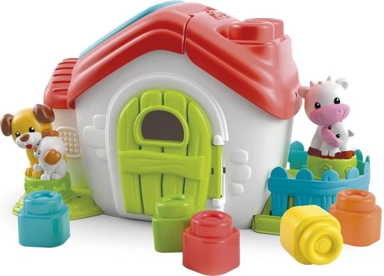 Clementoni Clemmy - Sensorische Boerderij Speelset, Blokken, 6-36 Maanden - 17662 3 Clementoni Clemmy - Sensorische Boerderij Speelset, Blokken, 6-36 Maanden - 17662