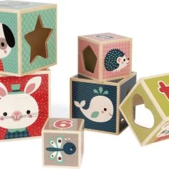 Janod Stapeltoren Blokken 18 Janod Stapeltoren Blokken -Goedkope Blokken Winkel 550x397