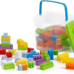 Paradiso Toys Blokkenemmer 23 Cm 75-delig