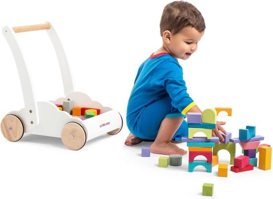 Letoyvan Le Toy Van - Regenboog Wolk Stapper - Houten Loopauto 13 Letoyvan Le Toy Van - Regenboog Wolk Stapper - Houten Loopauto - Afbeelding 11