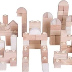 Bigjigs Click Blocks - Natural - 100pce -Goedkope Blokken Winkel 550x401 9