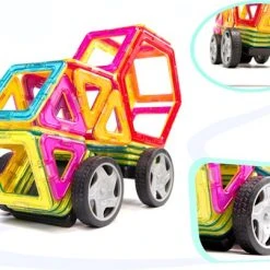 IKONKA Magnetic Toys Magnetische Bouwblokken - Magnetisch Speelgoed - 40 Onderdelen - Vanaf 3 Jaar -Goedkope Blokken Winkel 550x403 1