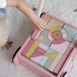 Little Dutch - Loophulpje Met Houten Blokken - Wild Flowers -Goedkope Blokken Winkel 550x403