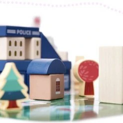 Merkloos Blokken Speelgoed Met Speelmat - 135 Stuks - Educatieve Houten Blokken - Speelgoed - Stadspuzzel - Ontwikkelingsspeelgoed - Stimuleert Motoriek En Creativiteit -Goedkope Blokken Winkel 550x403 8