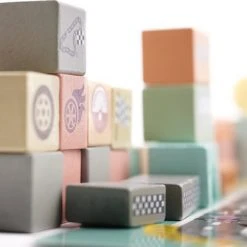 OZM TOY Blokken Speelgoed Met Speelmat - Educatieve Houten Blokken - Speelgoed - 160 Stuks - Blokken Speelset - Ontwikkelingsspeelgoed - Stimuleert Motoriek En Creativiteit -Goedkope Blokken Winkel 550x406 2