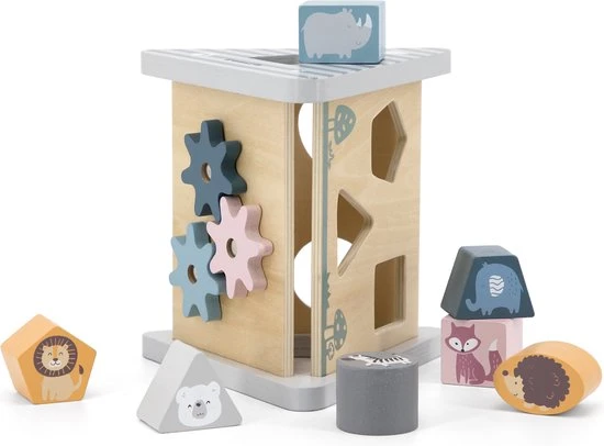 PolarB By ViGa - Vormenstoof - Motoriek Oefenen - Hout - 162x160x140mm 14 PolarB By ViGa - Vormenstoof - Motoriek Oefenen - Hout - 162x160x140mm - Afbeelding 12