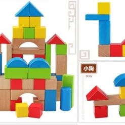 Xin Mu Cheng Houten Blokken Set - Gekleurde Houten Blokken In Een Handige Ton - Liefst 100 Stuks Van Duurzaam Hout Met Milieuvriendelijke Waterverf 7 Xin Mu Cheng Houten Blokken Set - Gekleurde Houten Blokken In Een Handige Ton - Liefst 100 Stuks Van Duurzaam Hout Met Milieuvriendelijke Waterverf -Goedkope Blokken Winkel 550x410 2