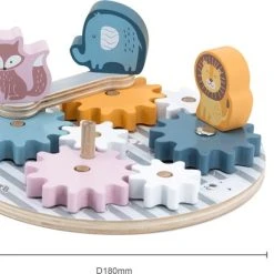 PolarB - Houten Tandwielenspel - Houten Speelgoed Vanaf 18+ Maanden -Goedkope Blokken Winkel 550x410