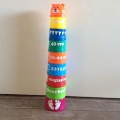 Merkloos Baby Stapeltoren Gepersonaliseerd