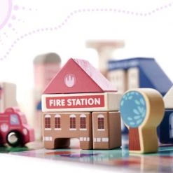 Merkloos Blokken Speelgoed Met Speelmat - 135 Stuks - Educatieve Houten Blokken - Speelgoed - Stadspuzzel - Ontwikkelingsspeelgoed - Stimuleert Motoriek En Creativiteit -Goedkope Blokken Winkel 550x412 25