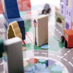 Merkloos Blokken Speelgoed Met Speelmat - 135 Stuks - Educatieve Houten Blokken - Speelgoed - Stadspuzzel - Ontwikkelingsspeelgoed - Stimuleert Motoriek En Creativiteit -Goedkope Blokken Winkel 550x412 26