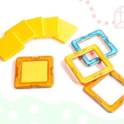 IKONKA Magnetic Toys Magnetische Bouwblokken - Magnetisch Speelgoed - 40 Onderdelen - Vanaf 3 Jaar -Goedkope Blokken Winkel 550x412 3