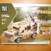 Blocki Bouwstenen Scout Car My Army Legervoertuig -Goedkope Blokken Winkel 550x412 40