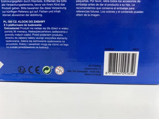 Merkloos Lego Bouwblokken - 500 Stuks - Grootverpakking - Standaard Bouwstenen - Knutselen. Let Op! Nu Met Blauwe Zweetbandjes Van Het Merk Cube, Zie Foto! 4 Merkloos Lego Bouwblokken - 500 Stuks - Grootverpakking - Standaard Bouwstenen - Knutselen. Let Op! Nu Met Blauwe Zweetbandjes Van Het Merk Cube, Zie Foto! - Afbeelding 2