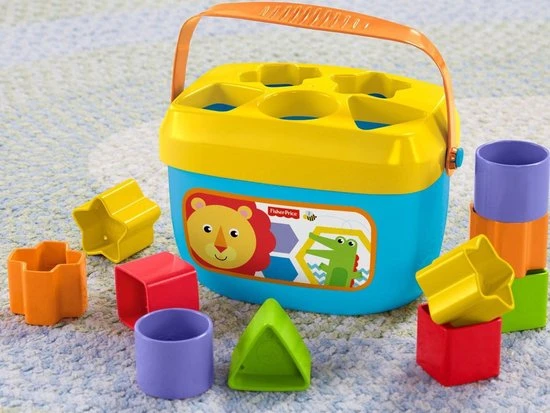 Fisher-Price Baby's Eerste Blokken Vernieuwde Editie - Blokkendoos - 10 Onderdelen 13 Fisher-Price Baby's Eerste Blokken Vernieuwde Editie - Blokkendoos - 10 Onderdelen - Afbeelding 11