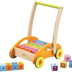 Wooden Toys Classic World Wooden Walker With Blocks -Goedkope Blokken Winkel 550x414 5