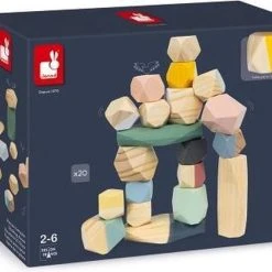 Janod Sweet Cocoon - Stapelstenen 11 Janod Sweet Cocoon - Stapelstenen -Goedkope Blokken Winkel 550x420