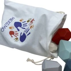 Miekemo| Houten Bouwstenen Voor Kinderen | Blauw | Speelgoed 2 Jaar | Educatief Speelgoed | Stapelen | Houten Bouwblokken Voor Kinderen | Leerzaam | Speelgoed | Blokjes | -Goedkope Blokken Winkel 550x422 6