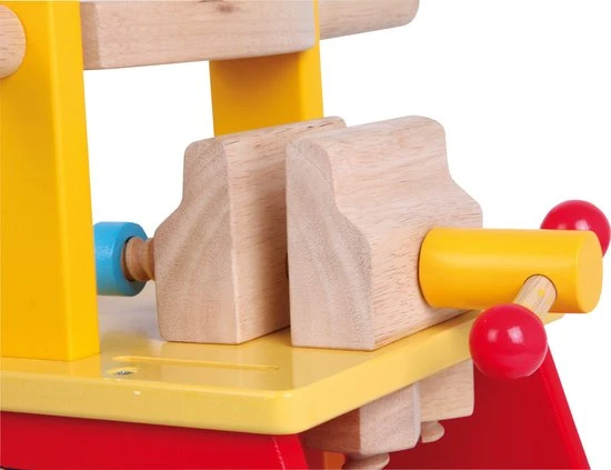 Merkloos Loopkar Met Blokken - Werkbank 5 Merkloos Loopkar Met Blokken - Werkbank - Afbeelding 3