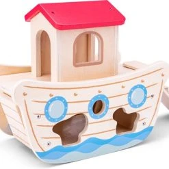 New Classic Toys Houten Ark Van Noah - Inclusief Speelfiguren -Goedkope Blokken Winkel 550x425 1