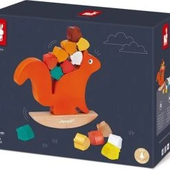 Janod Stapeltuimelaar Nutty De Eekhoorn -Goedkope Blokken Winkel 550x434 4