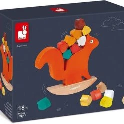 Janod Stapeltuimelaar Nutty De Eekhoorn -Goedkope Blokken Winkel 550x434 5