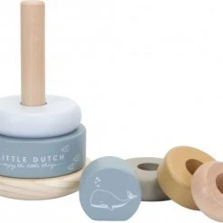 Little Dutch Houten Tuimelstapelaar Ocean -Goedkope Blokken Winkel 550x440