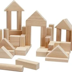 Plantoys Plan Toys 40 Blokken (naturel)