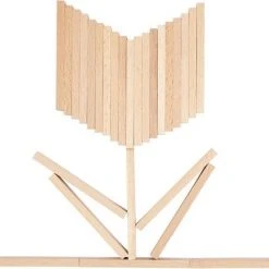 Goki BLOKKENDOOS, In Blank Hout, 200 Pi Ces, Blok 10,5x2x1cm, Made In Europe, 3+ -Goedkope Blokken Winkel 550x443 8