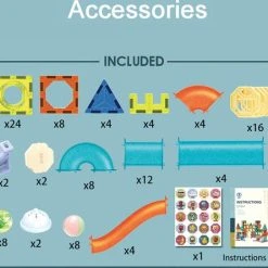 STEM Nieuwe Licht Magnetische Blokken-110 Stuk-3D Magnetisch Speelgoed- Magnetische Bouwset Met Verlichting-Light Magnetic Blocks -Goedkope Blokken Winkel 550x445 1